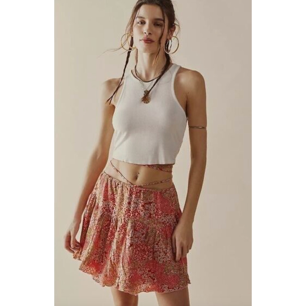 EUC Free People Suri Two Ways To Sunday Convertible Skirt